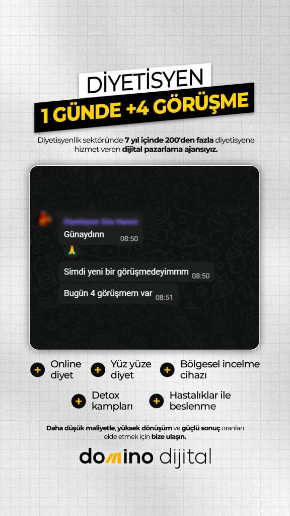 Diyetisyen Danışan Kazanım Sonuçları