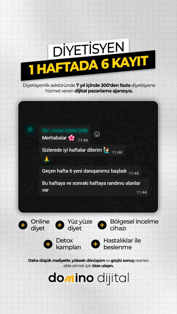 Diyetisyen Danışan Kazanım Sonuçları