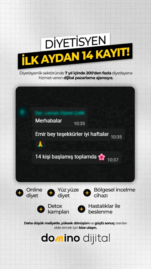 Diyetisyen Danışan Kazanım Sonuçları