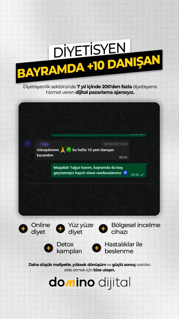 Diyetisyen Danışan Kazanım Sonuçları
