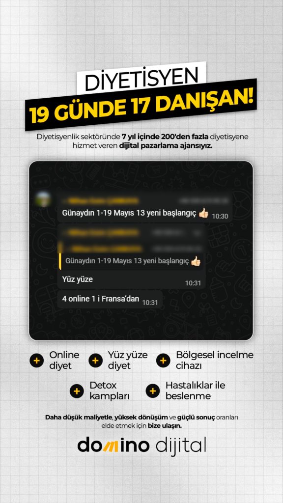Diyetisyen Danışan Kazanım Sonuçları