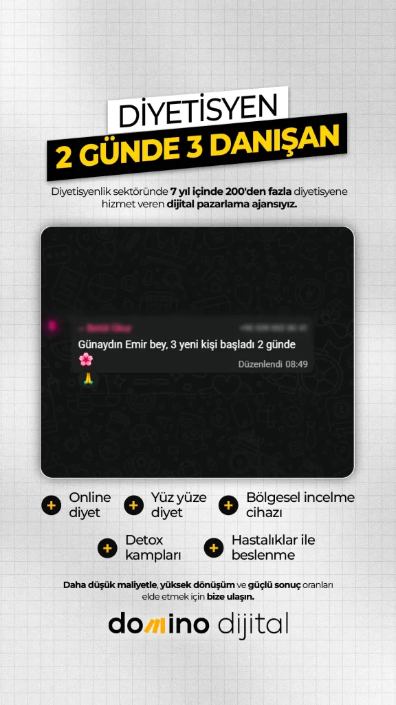 Diyetisyen Danışan Kazanım Sonuçları