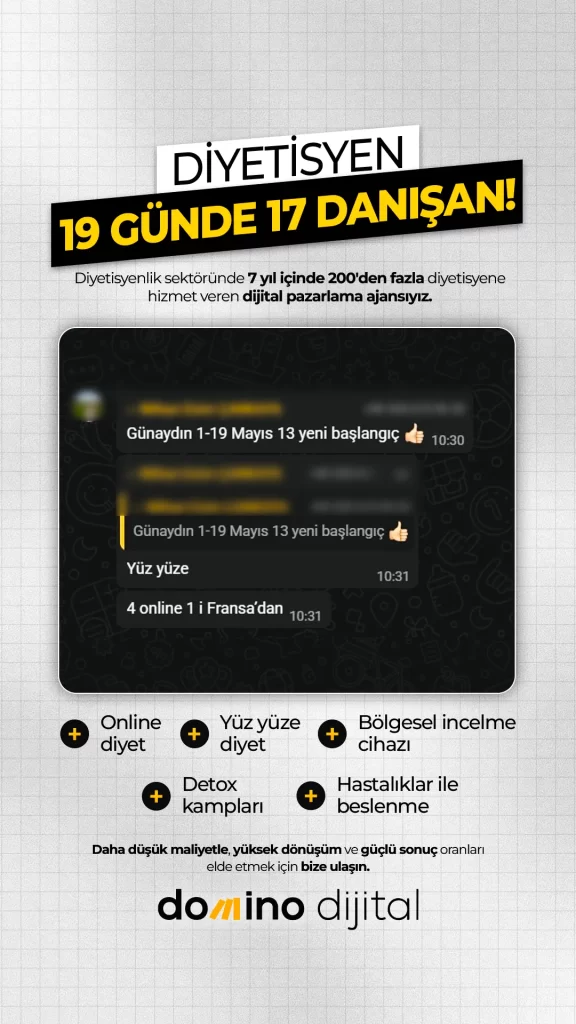 Diyetisyen Danışan Kazanım Sonuçları